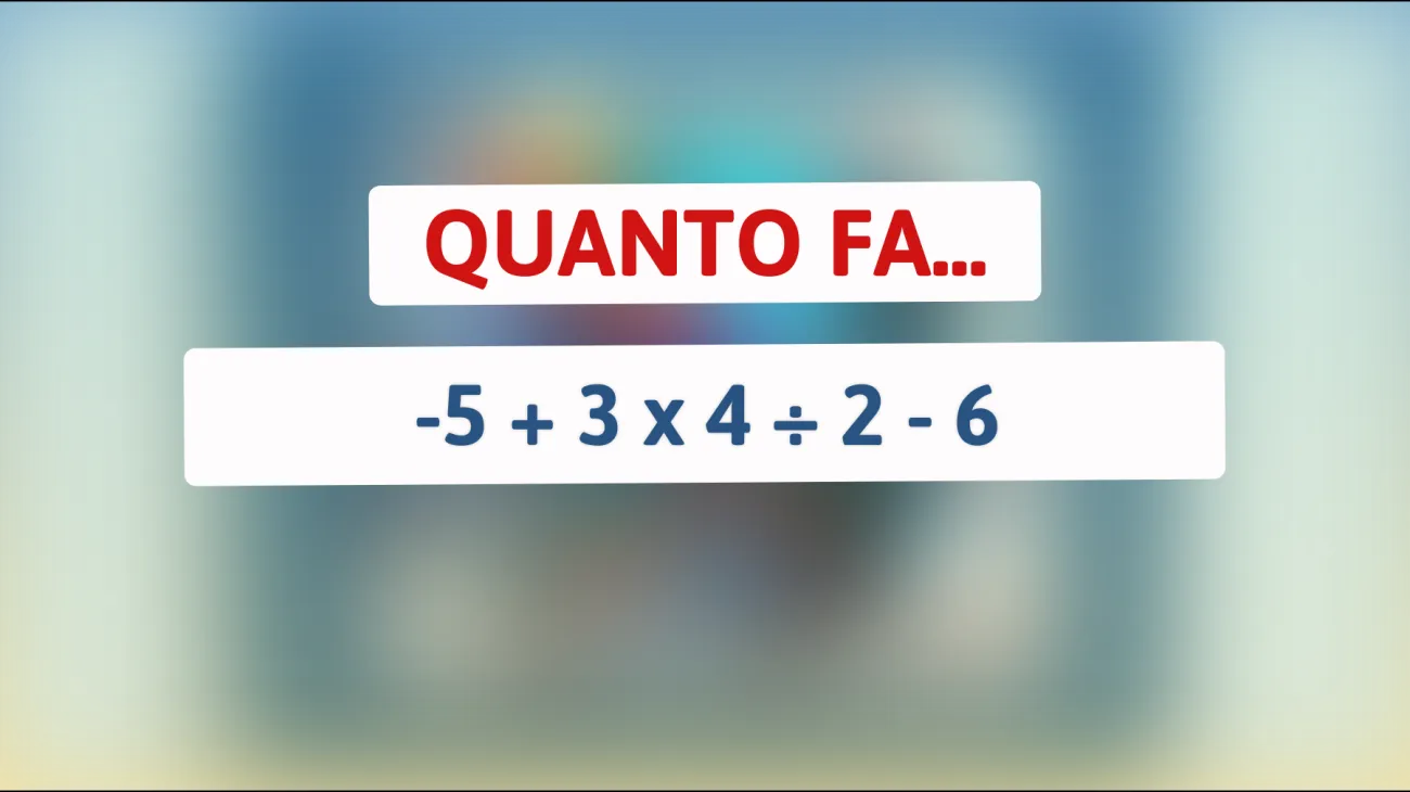 Scopri se sei un genio della matematica risolvendo questo semplice enigma: solo il 10% ci riesce! Sei tra loro?"
