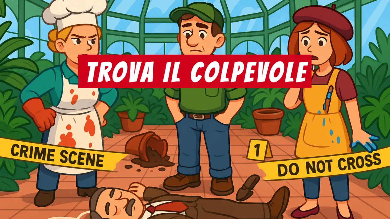 Se risolvi questo enigma della serra vittoriana entri tra le menti più brillanti d’Italia: accetti la sfida?"