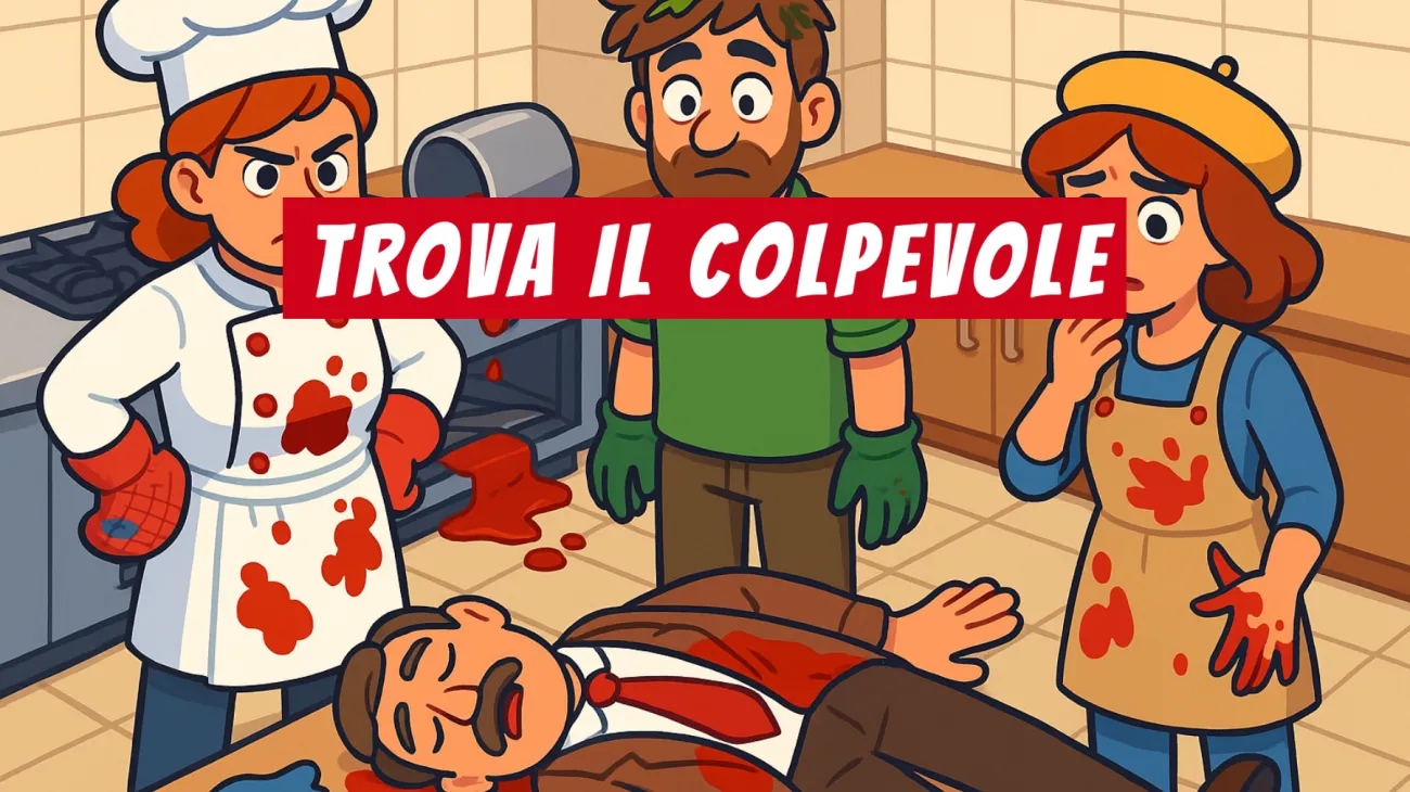 Solo chi nota questo dettaglio può risolvere l’omicidio del ristorante: l’indovinello che solo i veri geni sanno spiegare! Ci riesci?"