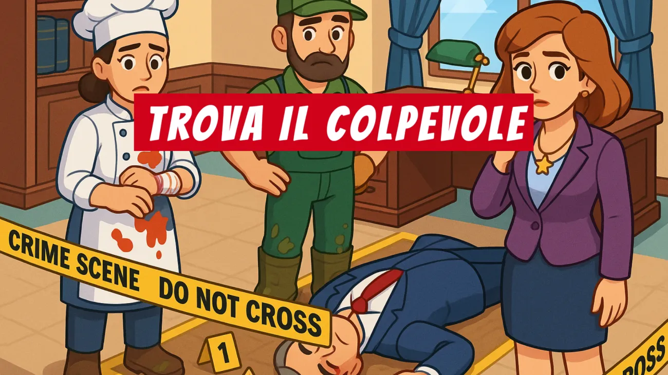 Solo i veri geni riescono a risolvere questo enigma: riesci a trovare il colpevole nel misterioso caso del Direttore Perduto?"