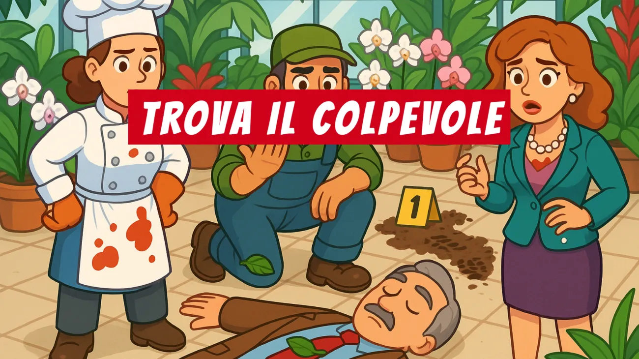 Solo le menti più brillanti riescono a risolvere questo mistero nella serra vittoriana: accetti la sfida?"