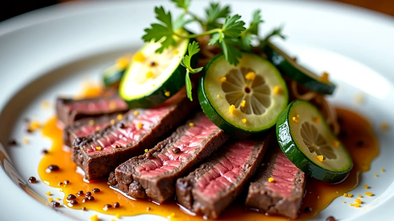manzo acciughe zucchine"